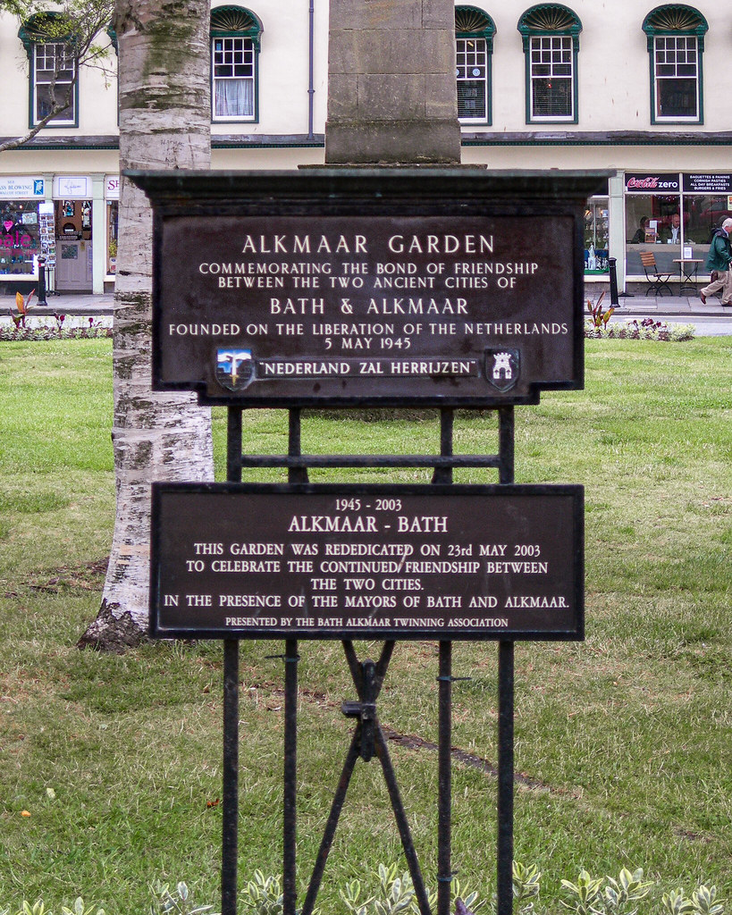 Alkmaar Garden, Orange Grove, Bath, England.