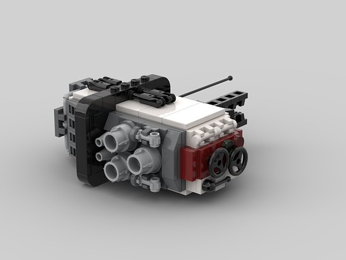 Drone Cargo Ship | by BrickAnBuild