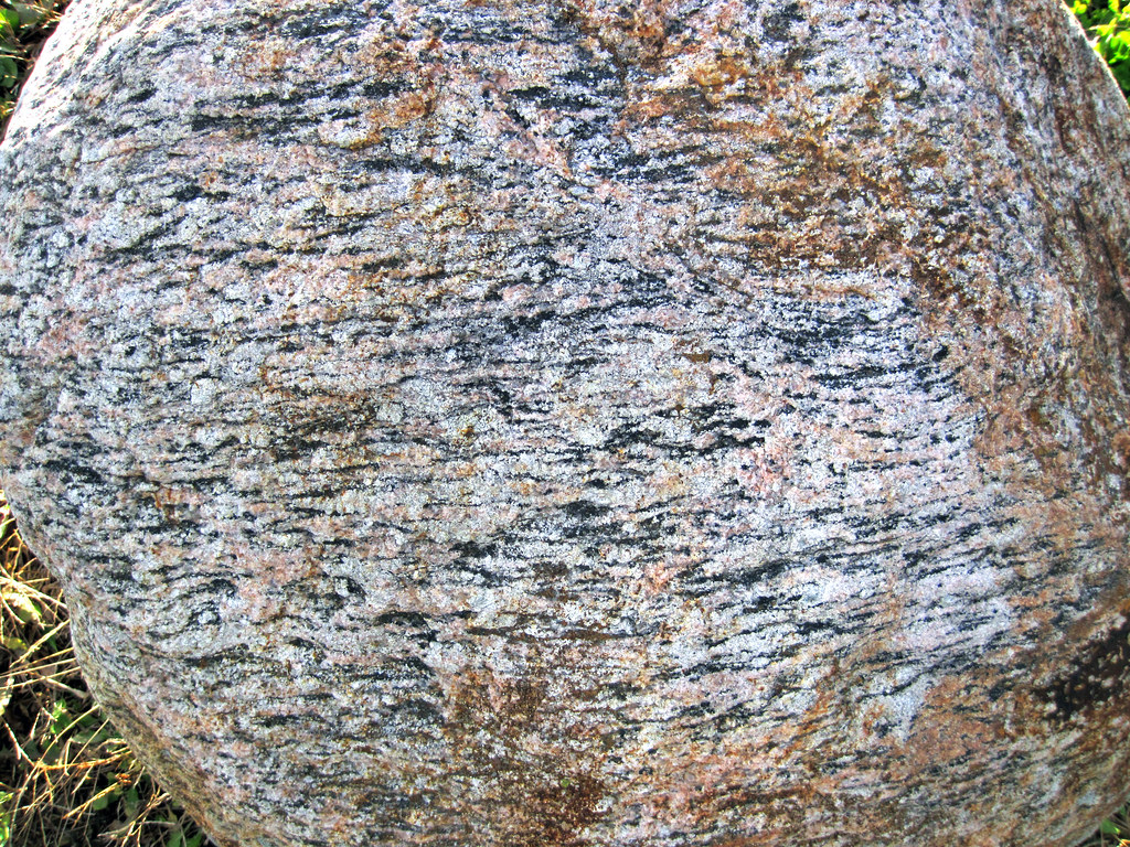 L-tectonite (Precambrian; Pleistocene glacial erratic in s… | Flickr