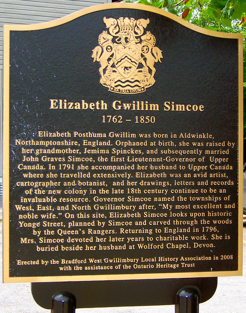 Elizabeth Gwillim Simcoe