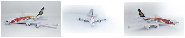 162720-SINGAPORE AIRLINES A380 DIECAST MODEL