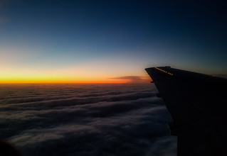 Sunset From The Air