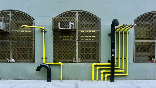 Urban abstract decay - Manhattan, New York City
