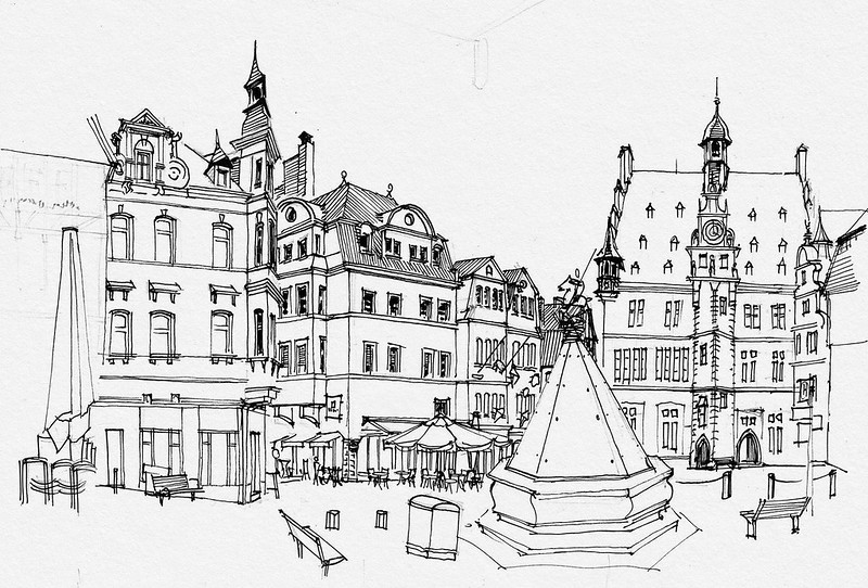 Marburg, Marktplatz