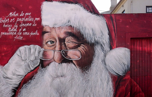 Santa Claus Graffiti