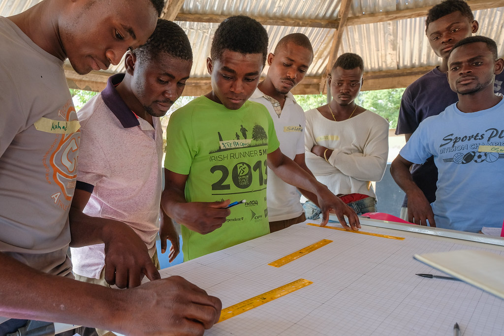 Mapping workshop in Wambio, Kassena Nankana District - Ghana.