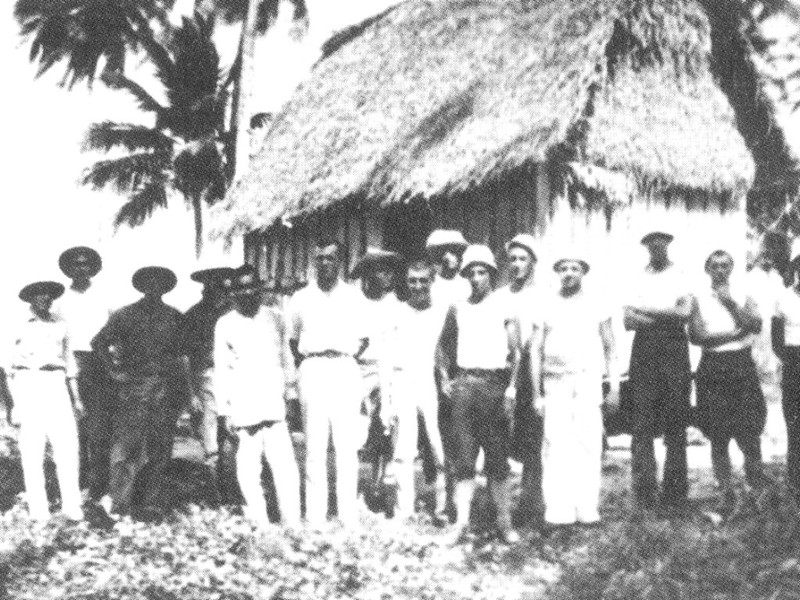 Ypao Leper Colony at Tumon, Guam. Photo courtesy of Dr. Anne Hattori from the Don Farrell collection.