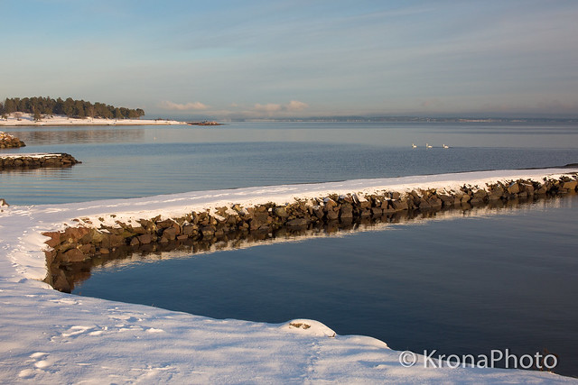 Winter seascape, Tønsberg, Norway
