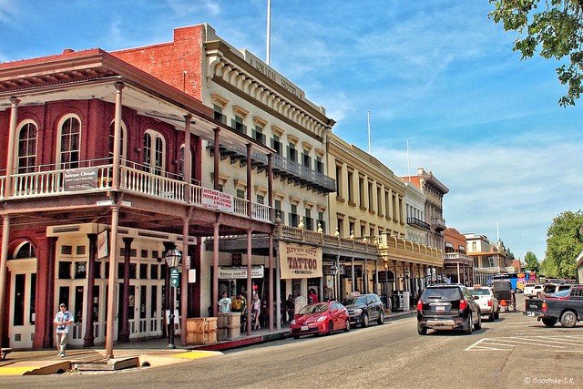 Old Sacramento Historic District in California