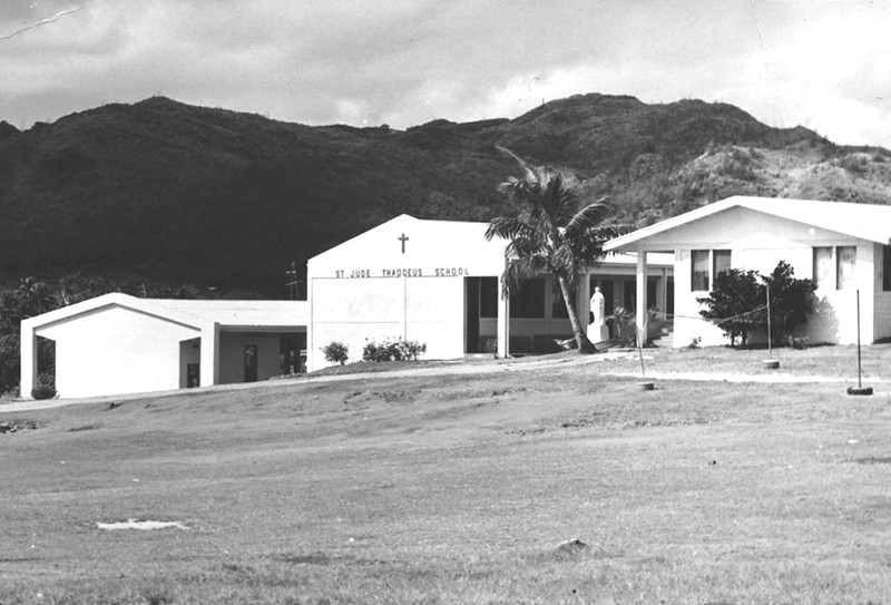 St. Jude, later Bishop Baumgartner Memorial School, was run by the Franciscan Sisters from when it first opened its classrooms in 1955 in Sinajana.

Micronesian Area Research Center (MARC)