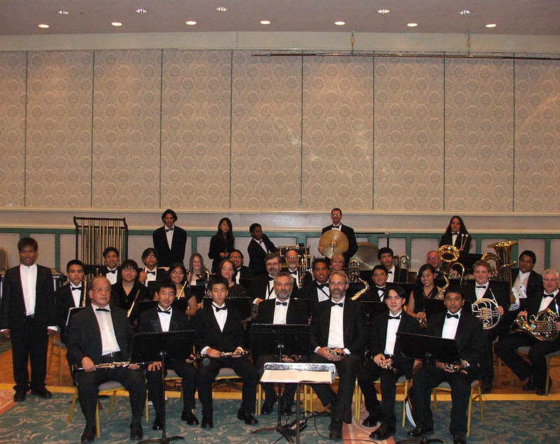 A 2008 group photo of the Guam Territorial Band with Maximo Ronquillo, Jr. (standing, far left) as the director.

Guam Territorial Band