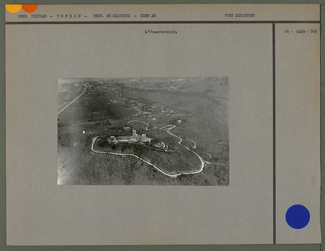 Hai Phong 1920 -1929 - Vues aériennes. L'observatoire. Đài thiên văn Phù Liễn
