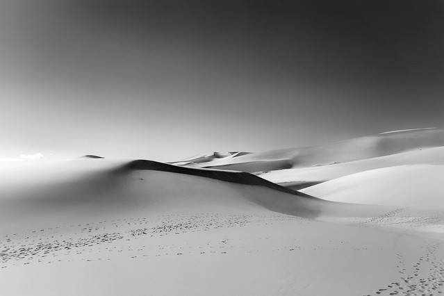 Another view of the Great Sand Dunes of San Luis Valley, Mosca, Colorado.