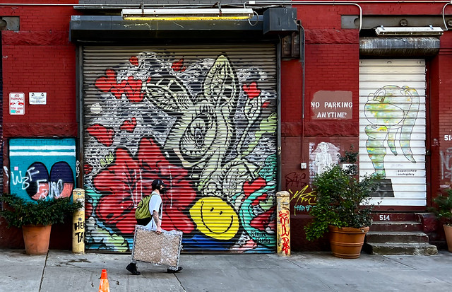 No Parking Anytime (Graffiti) - Chelsea, New York City