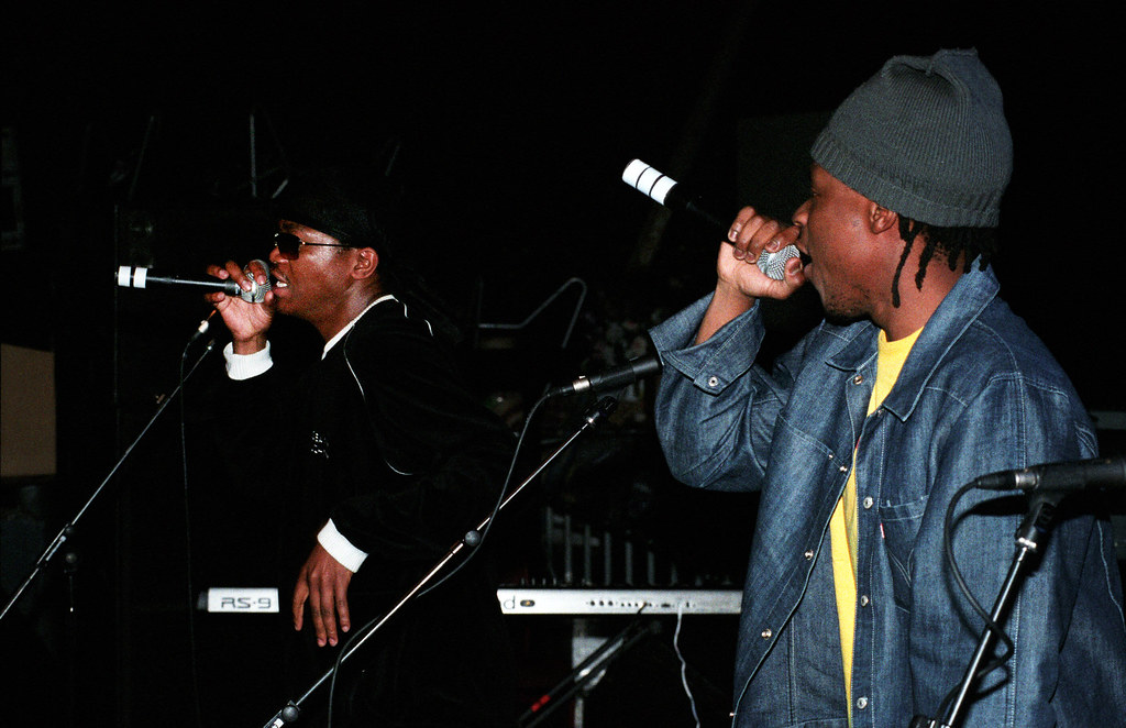 Ishmael Morabe South African R&B and kwaito Singer at the Stratford Rex London July 2002 081