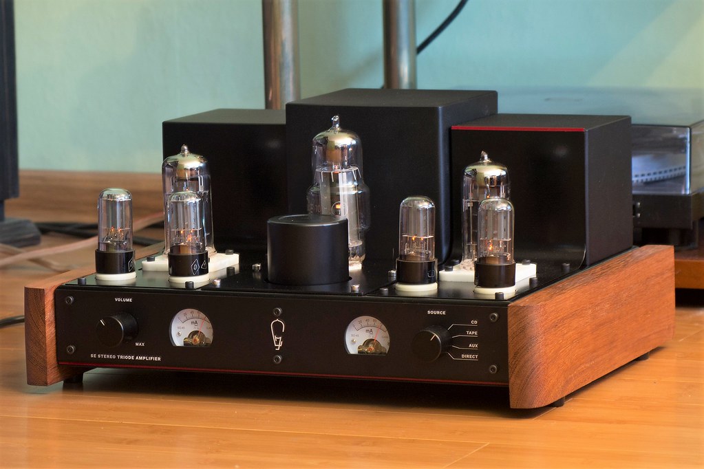 SE Stereo Triode Amplifier. - a photo on Flickriver