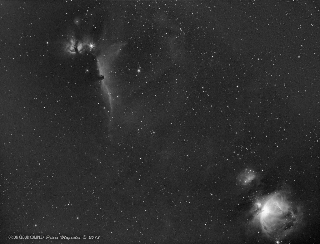 Flame, Horsehead and Great Orion Nebulas | The Flame Nebula,… | Flickr