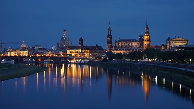 Dresden blue hour