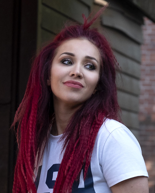 Red Hair Candid
