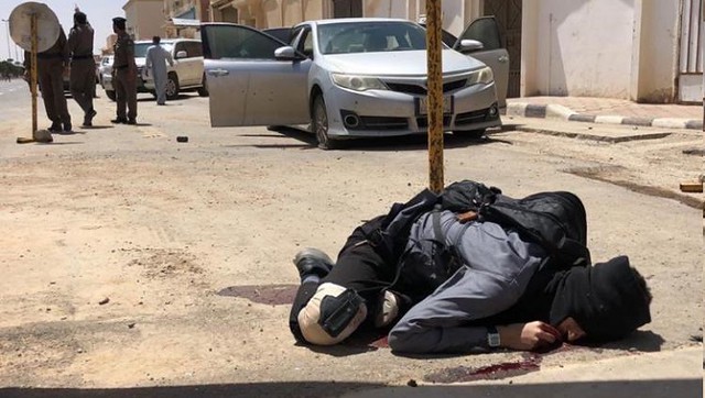 5098 4 terrorists killed in an attack on Riyadh Police Station 01
