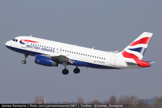 G-EUPZ | Airbus A319-131 | British Airways
