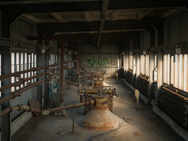 Abandoned silo