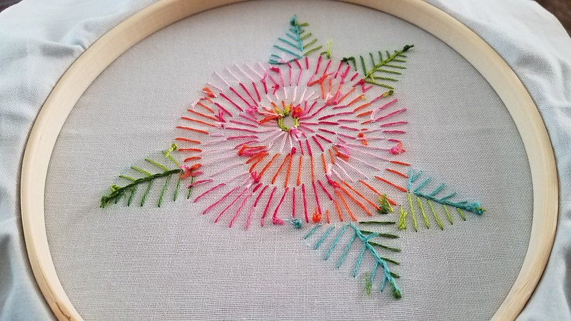 Beginner Rose pattern by Lolli and Grace