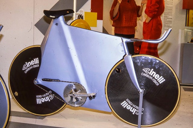 Cinelli Laser prototype, 1985 Milan bike show.