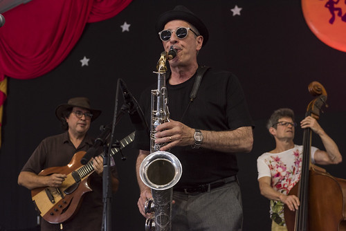 Astral Project play the Jazz Tent during Jazz Fest day 2 on April 26, 2019. Photo by Ryan Hodgson-Rigsbee RHRphoto.com