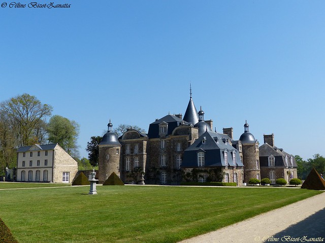 Le Château de la Bourbansais - Ile et Vilaine - Bretagne - France - Europe