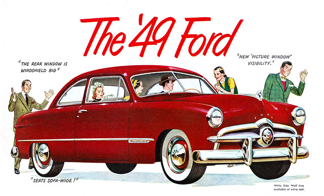 Life Magazine, July 19, 1948 - ad for the 1949 Ford