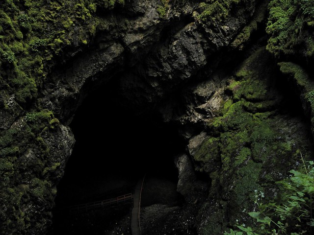 Scărișoara cave in Apuseni Mountains, Romania