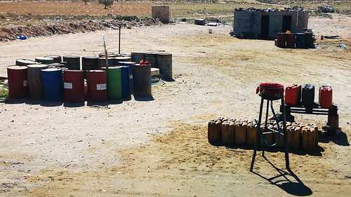 establecimiento instalaciones en carretera de gasolinera tunez