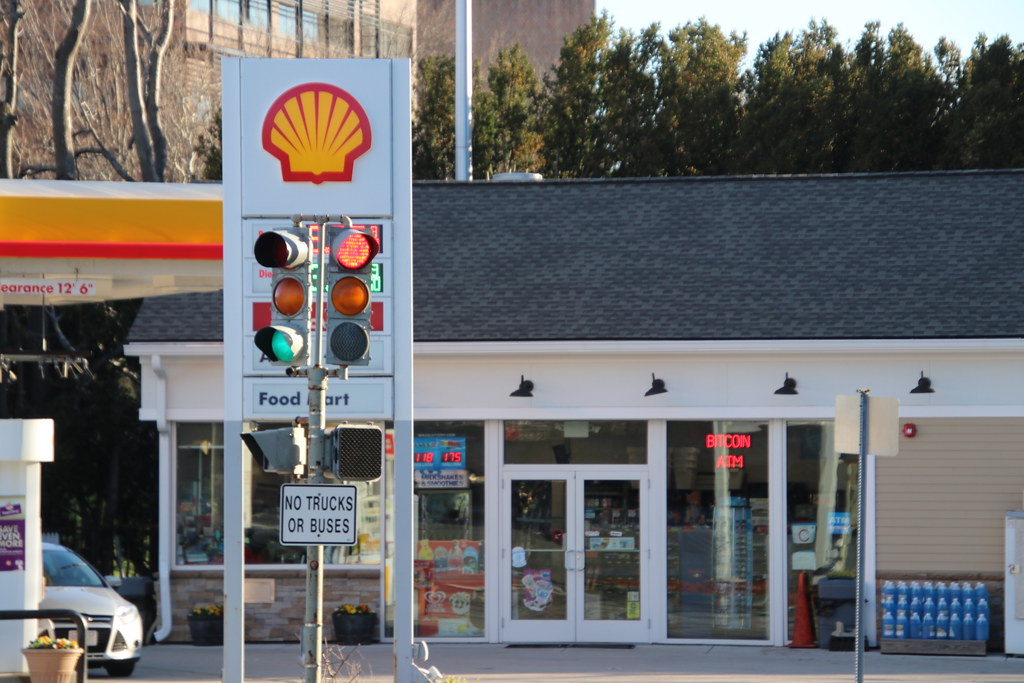 shell gas station road trip