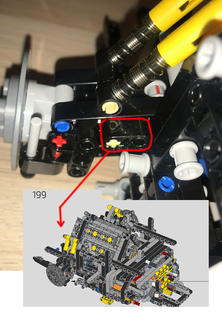 Chiron 42083 mistake - how much backwards do I need to go - LEGO Technic, Mindstorms, Model Team and Scale Modeling - Eurobricks Forums