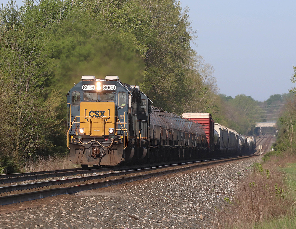 CSXT 8609 @ Danville, Indiana | With CSX retiring most of th… | Flickr