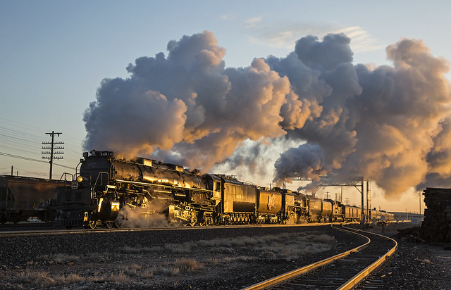 2019-05-06 0623 UP 4014 Special Granger, WY