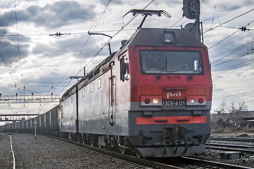 rzd ржд поезд локомотив транспорт электровоз sinara синара 2es6 2эс6 челябинск потанино станция station potanino 2es6405 405 2эс6405