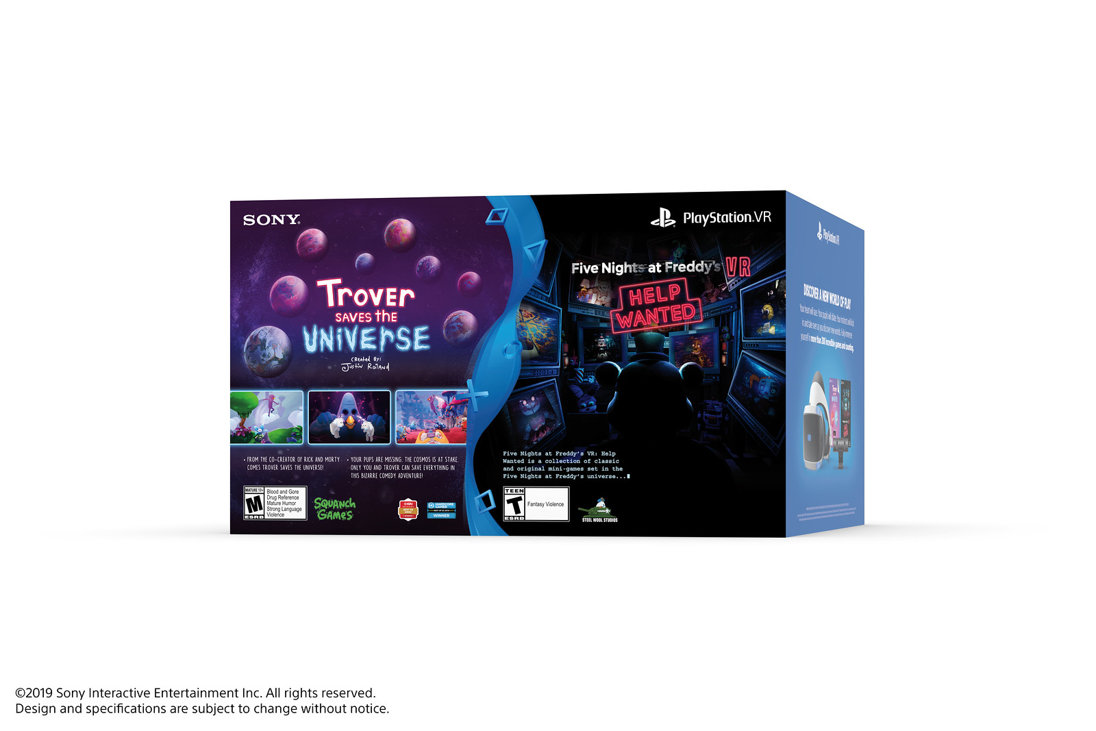 PS VR Bundle: Trover Saves the Universe & Five Nights at Freddy's
