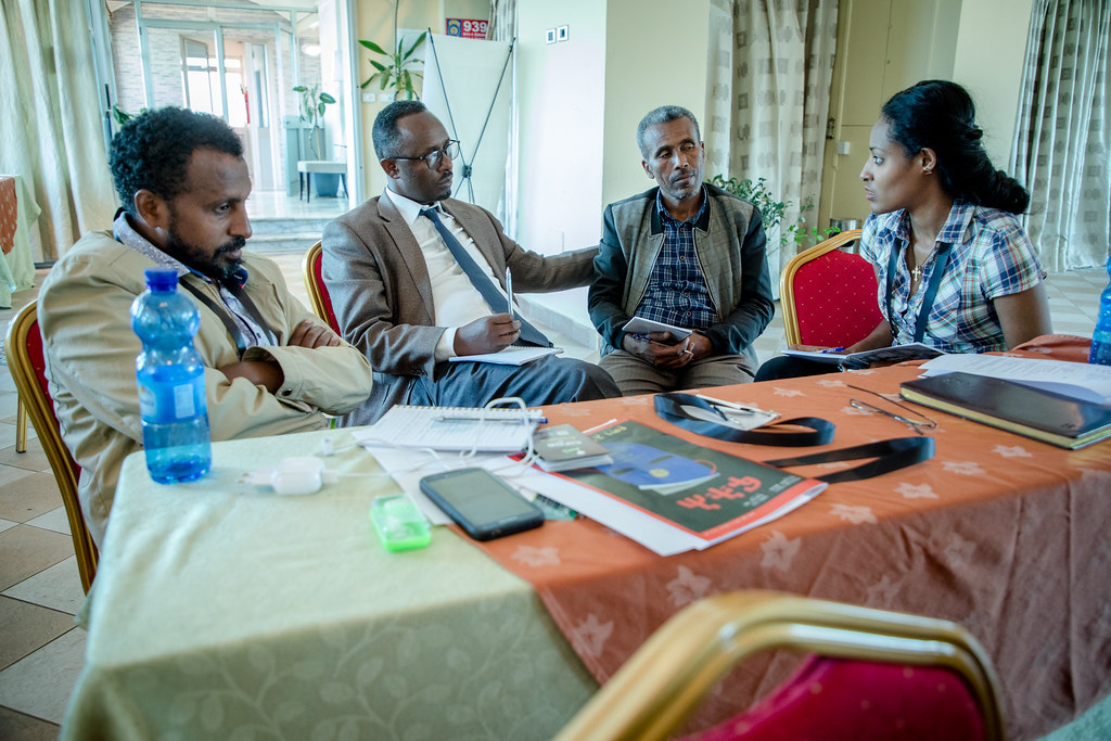 CIFOR communication training. Nexus Hotel, Addis Ababa, Ethiopia.