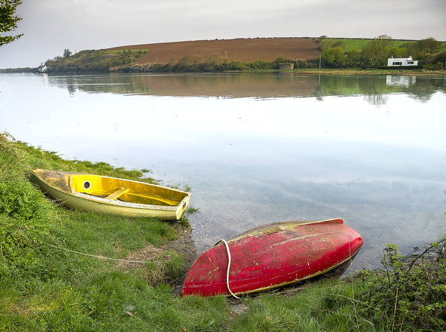 Disused rowing boats, Thr River Nevern, Newport, Pembrokeshire