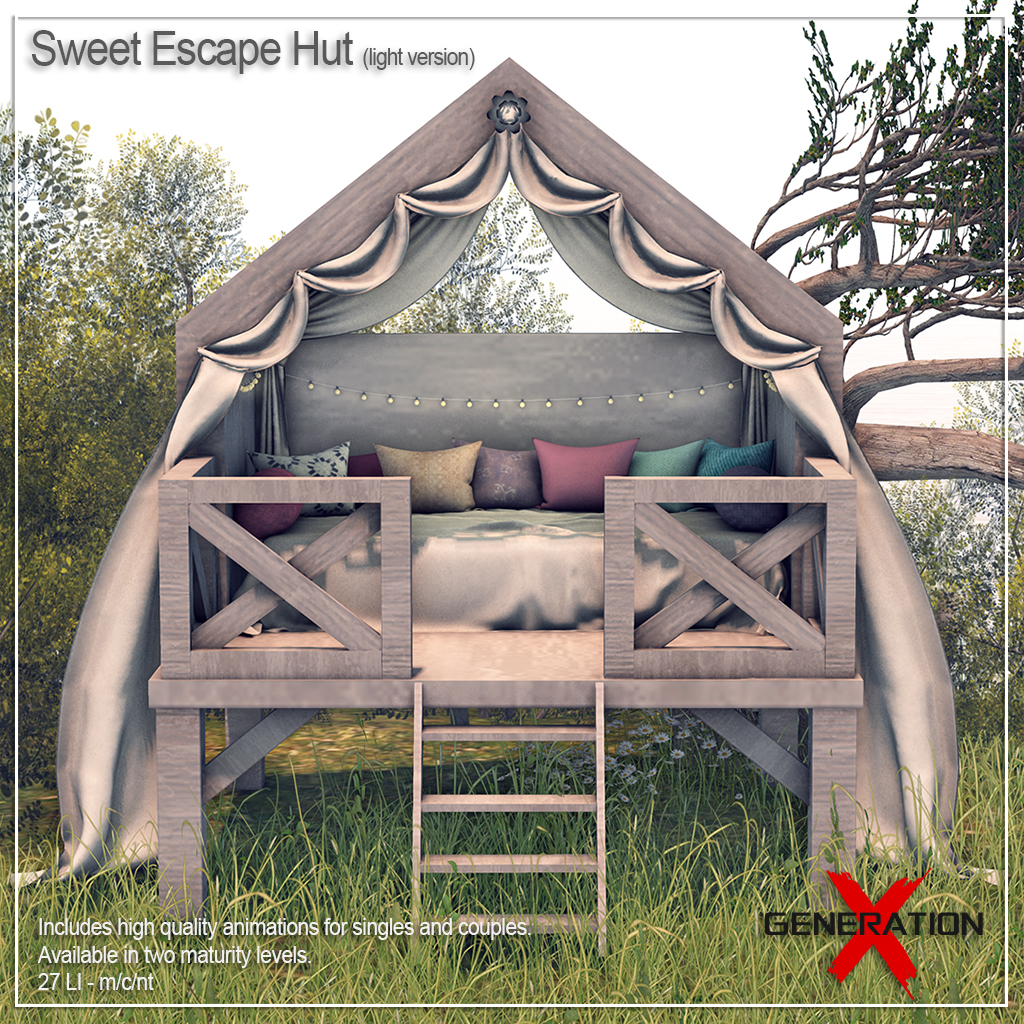 [Generation X] Sweet Escape Hut – light version