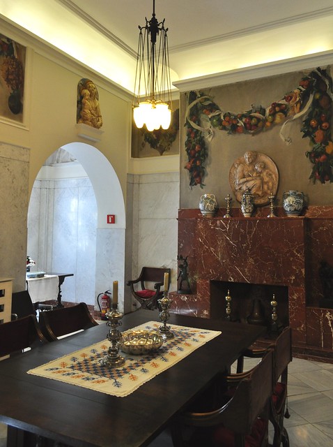 Salle à manger, Maison-musée Sorolla, Paseo General Martinez Campos, Madrid, Castille, Espagne.