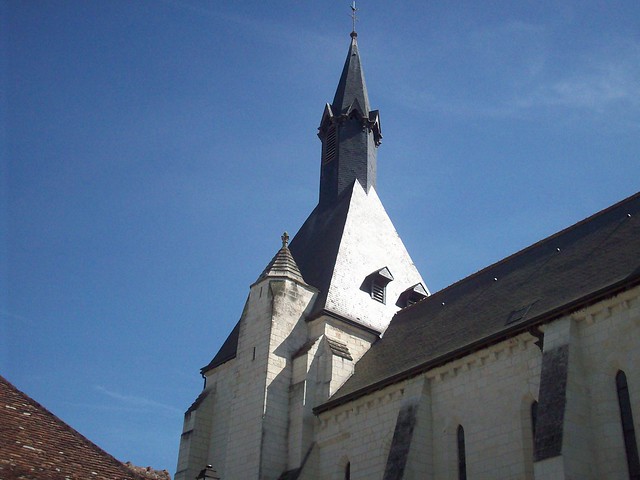 Eglise de Nouans-les-Fontaines, Indre-et-Loire.