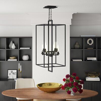 Mercury Row Borkowski 8-Light Square/Rectangle Chandelier | by jamikahinshaw19465