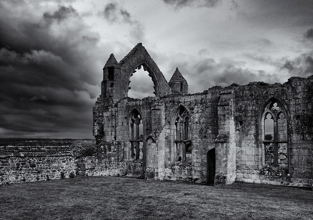 The abbey ruins