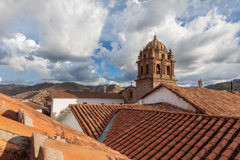 View from our hotel room in Cusco