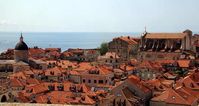 Dubrovnik, seen from the ramparts