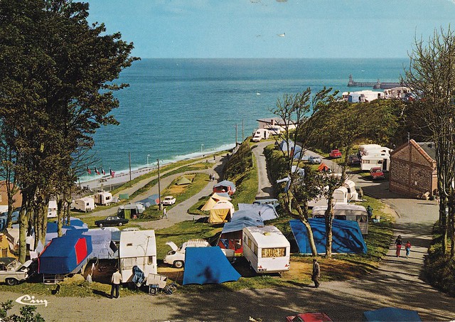 Postcard Fecamp (76 Seine-Maritime) Camping de Renéville Editions CIM Mâcon a