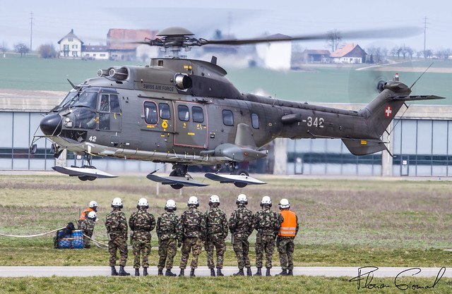 Swiss Air Force  Eurocopter AS 532UL Cougar T-342
